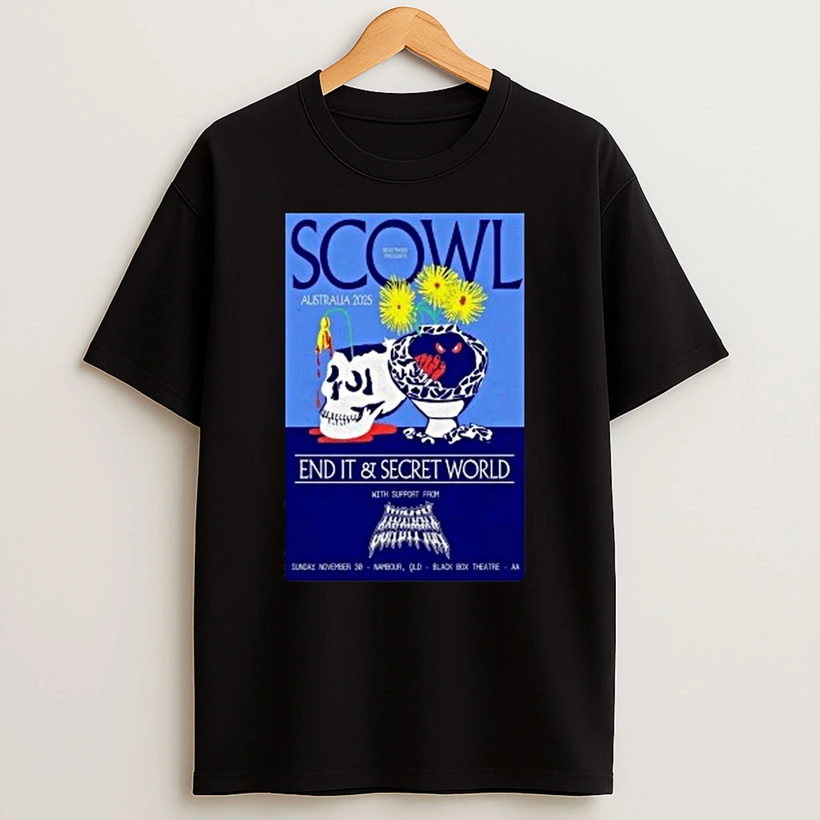 Nov 30 2025 Scowl Rolling Sets Festival Shirts
