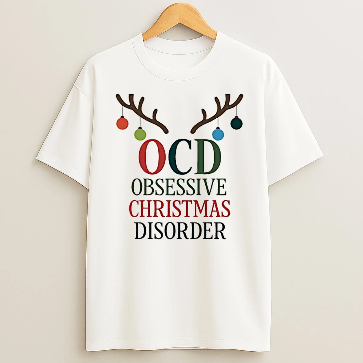 Ocd Christmas Obsessive Christmas Disorder Shirts