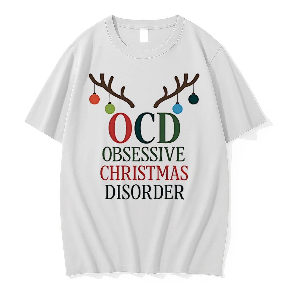 Ocd Obsessive Christmas Disorder Shirts