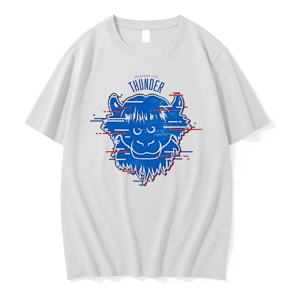 Okc Thunder Rumble Glitch Mascot Shirts