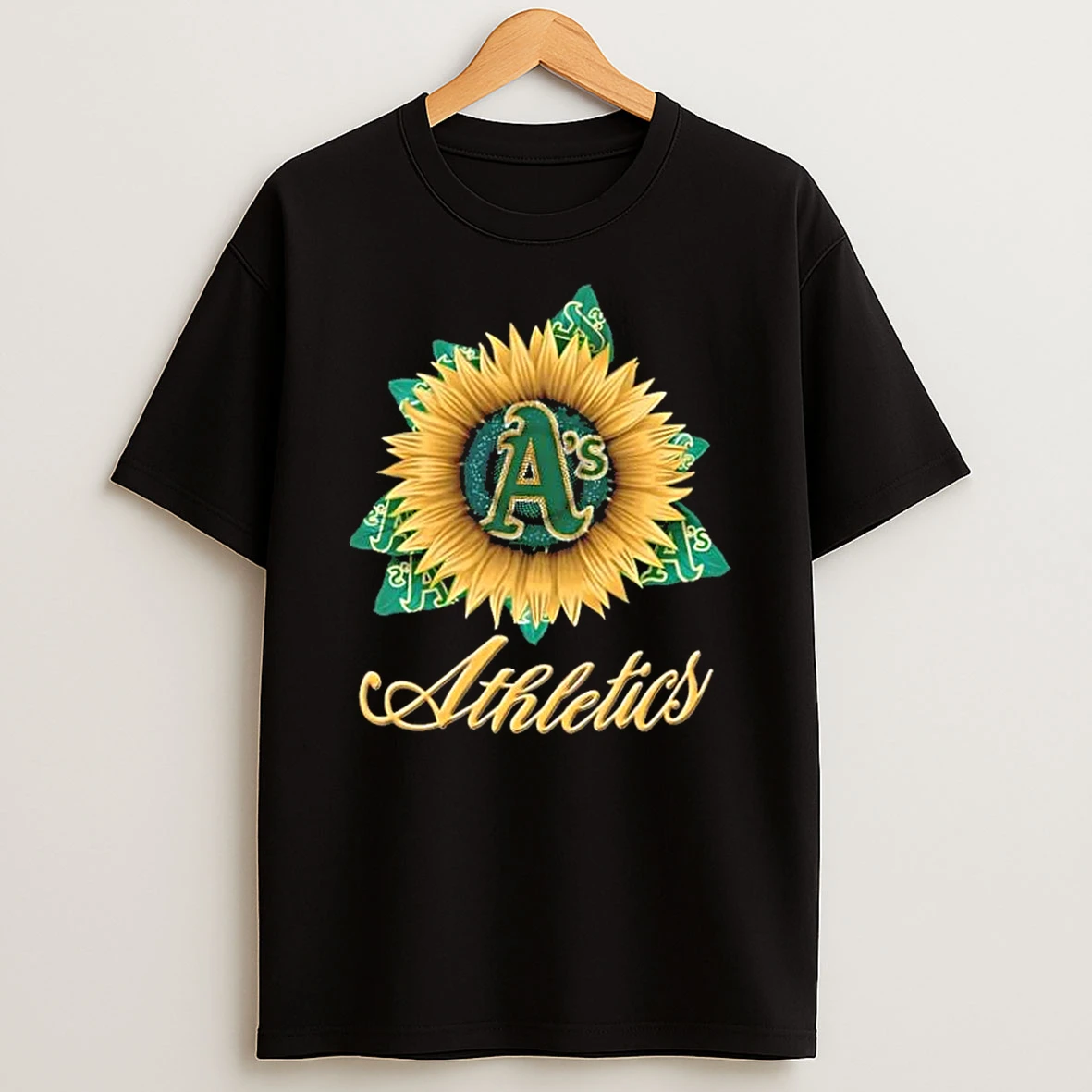 Oakland Athletics Baseball X Sunflower Graphic Shirts