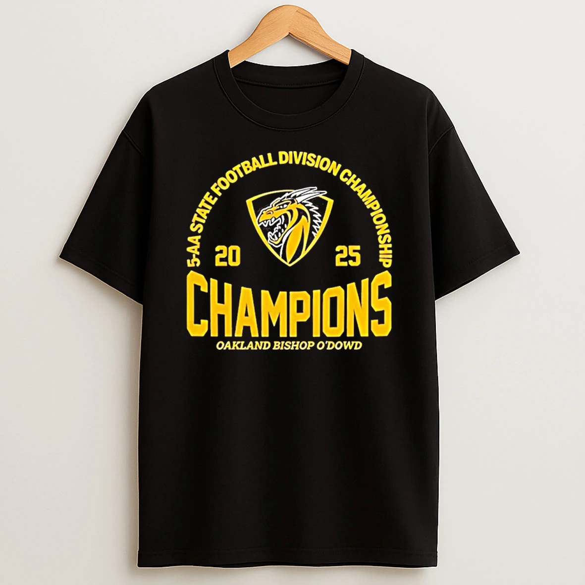 Oakland Bishop 2025 Division 5 Aa State Champions Shirts