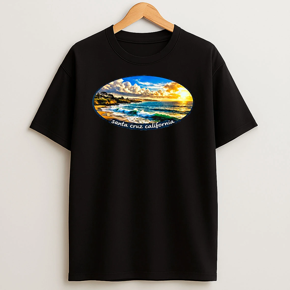 Ocean Coastal Art Santa Cruz California Photo Shirts