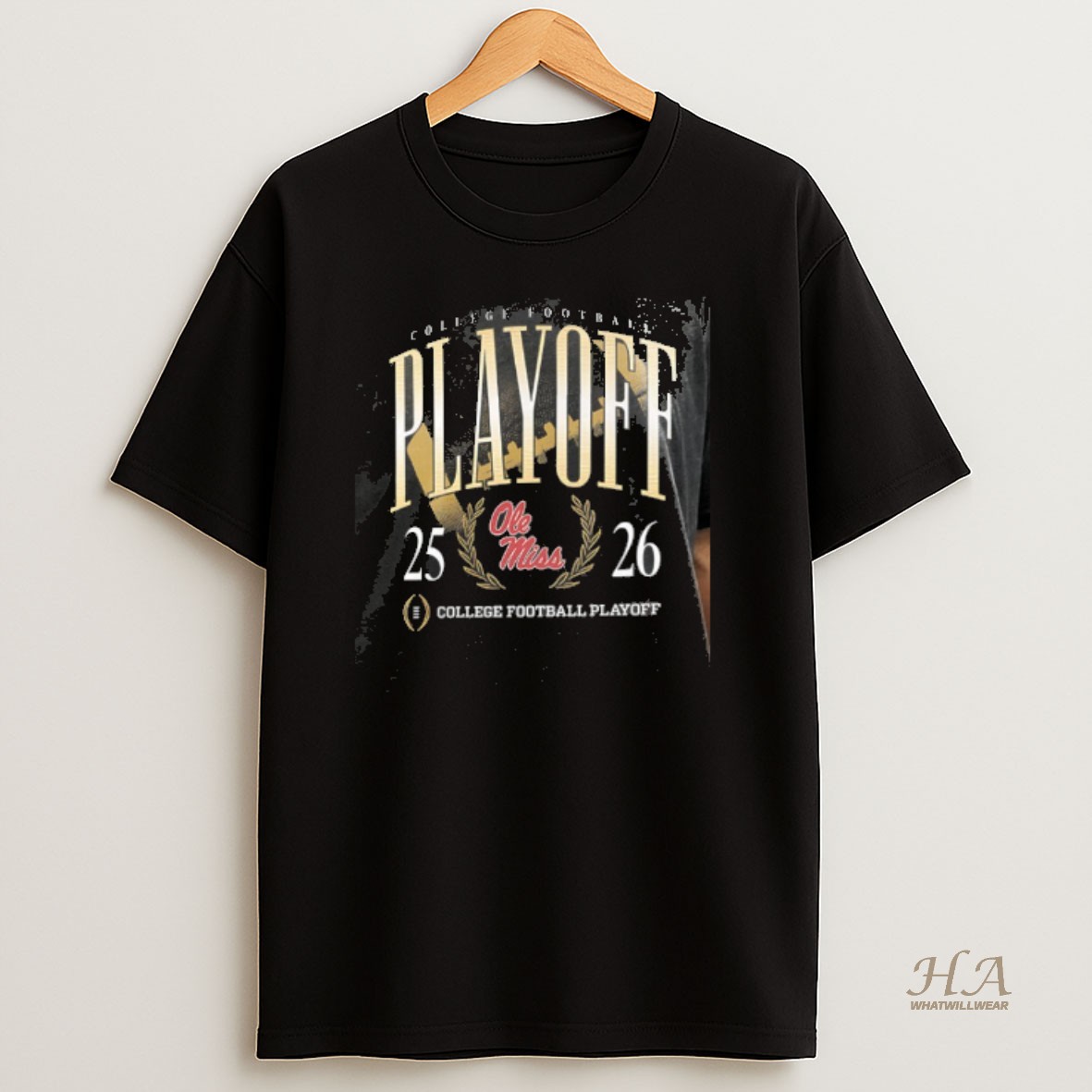Official 1w0bvsab Ole Miss Rebels 2025 2026 College Football Playoff 2 Sided T Shirt