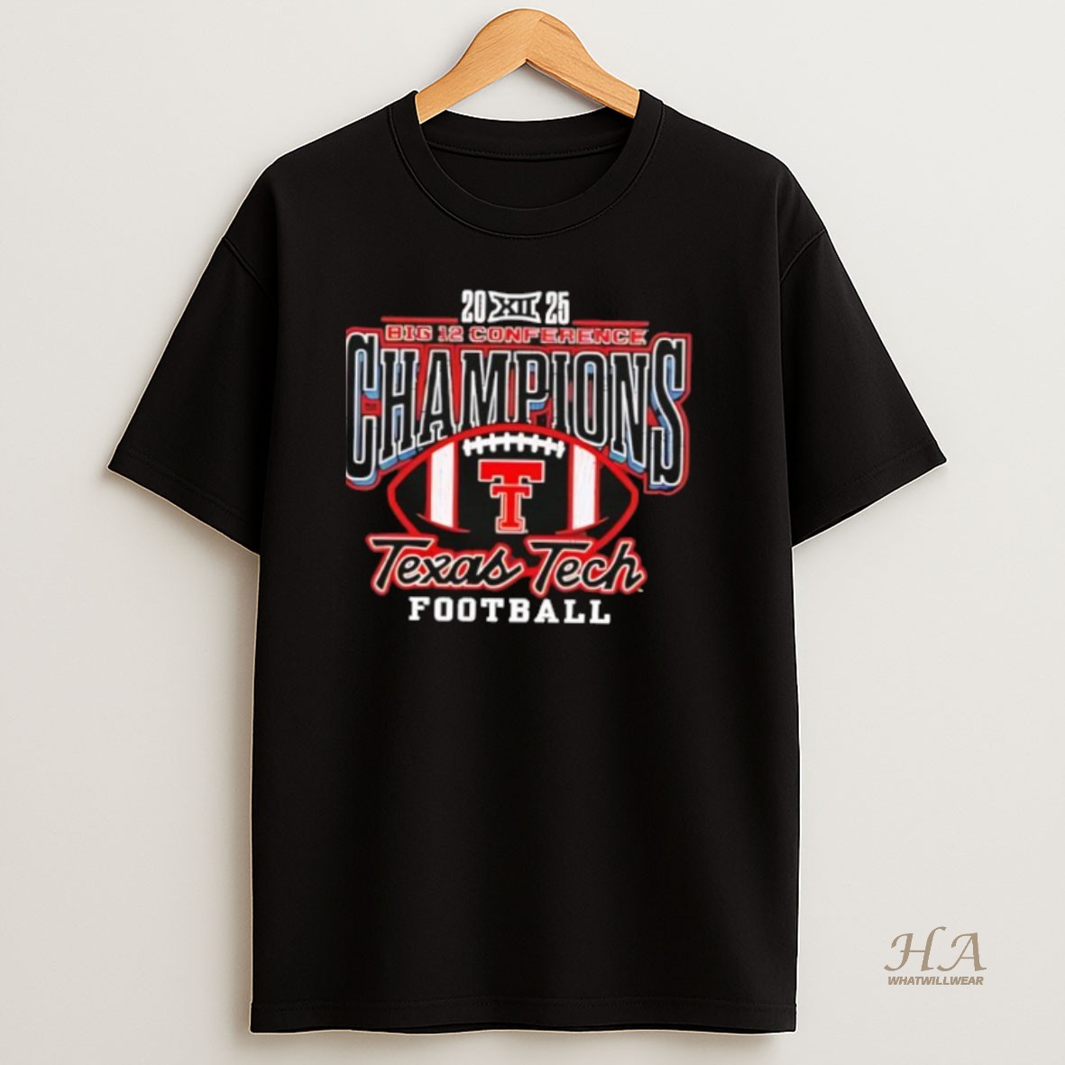 Official 2025 Big 12 Conference Champions Texas Tech Red Raiders Shirt