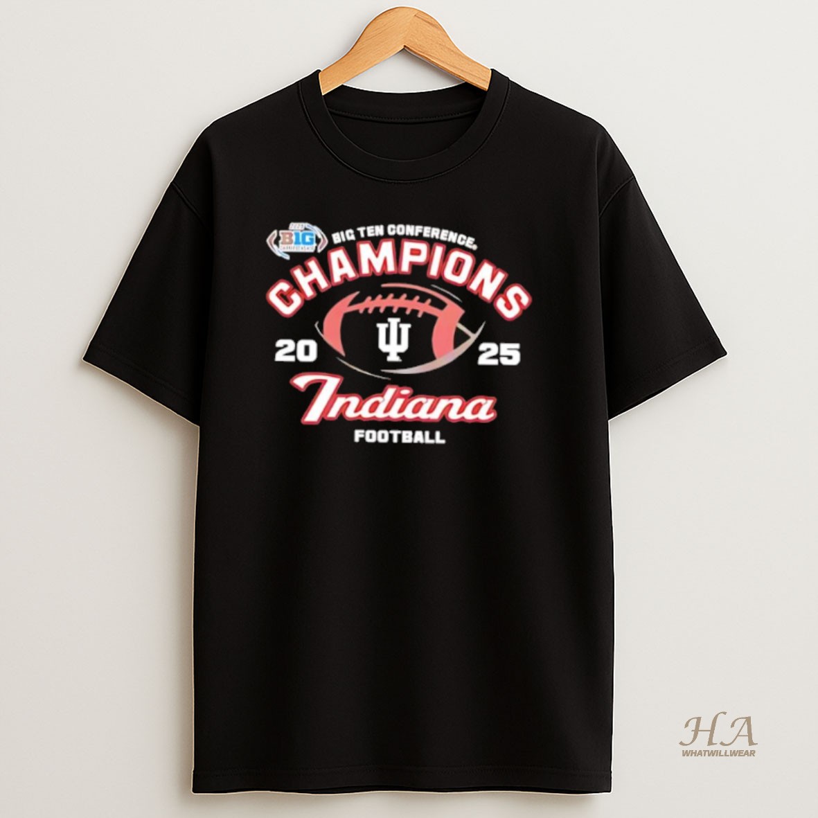 Official 2025 Big Ten Conference Champions Indiana Hoosiers Shirt
