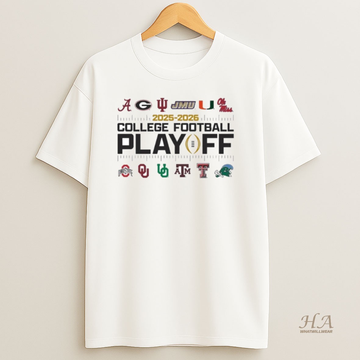 Official 2025 Elite 12 College Football Playoff Logo Shirt