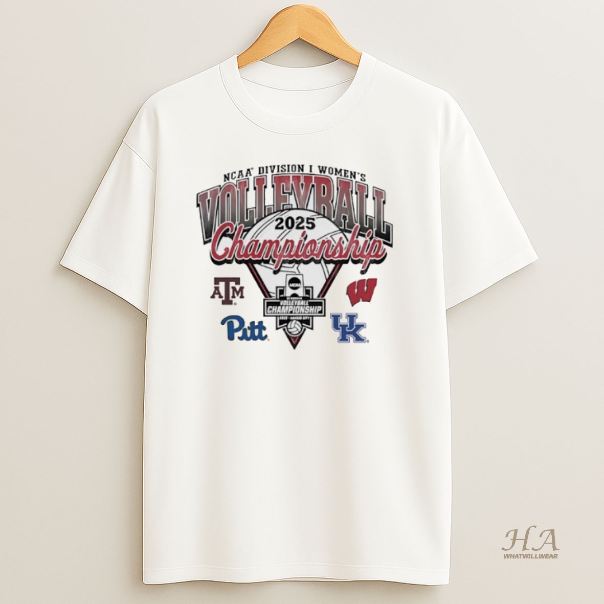Official 2025 Ncaa Division I Womens Volleyball Final Four T Shirt