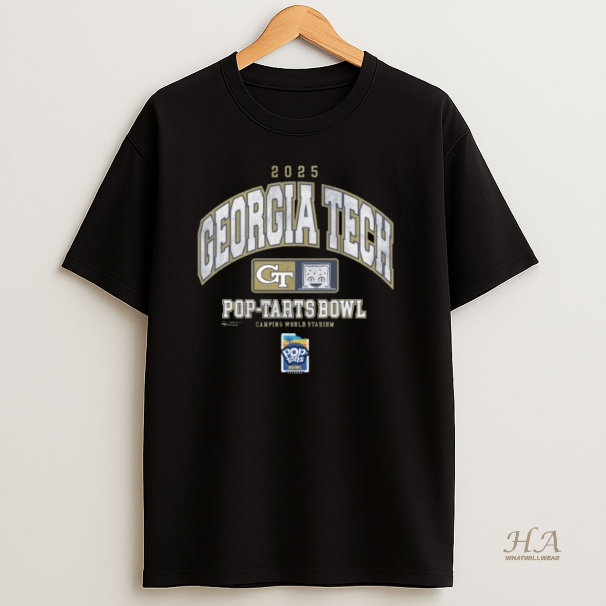 Official 2025 Pop Tarts Bowl Georgia Tech Camping World Stadium Shirt