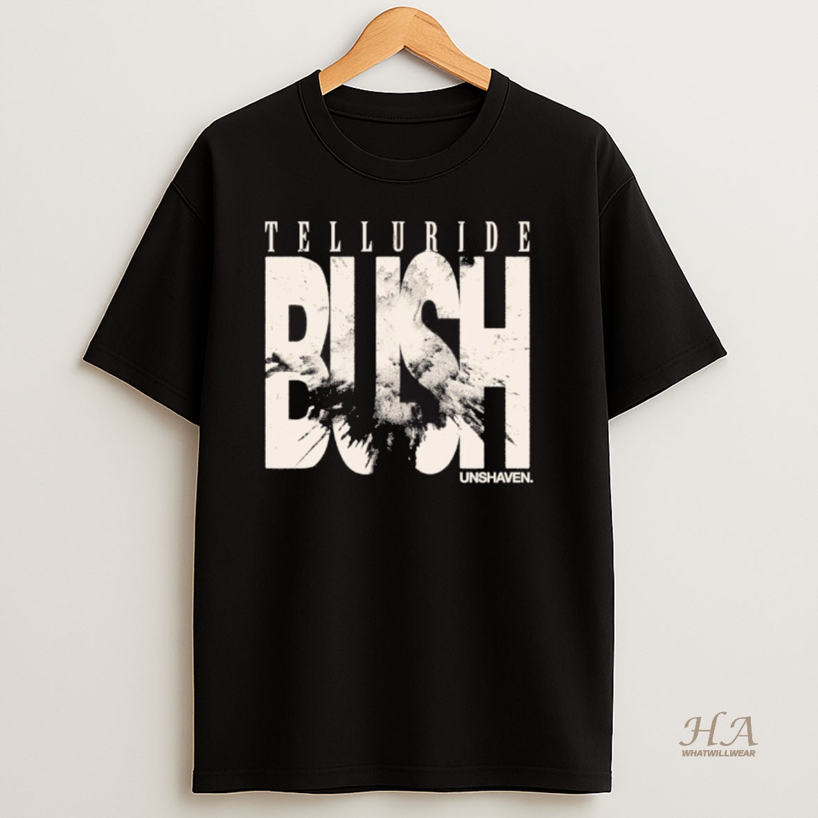 Official 2025 Telluride Bush Unshaven New T Shirt