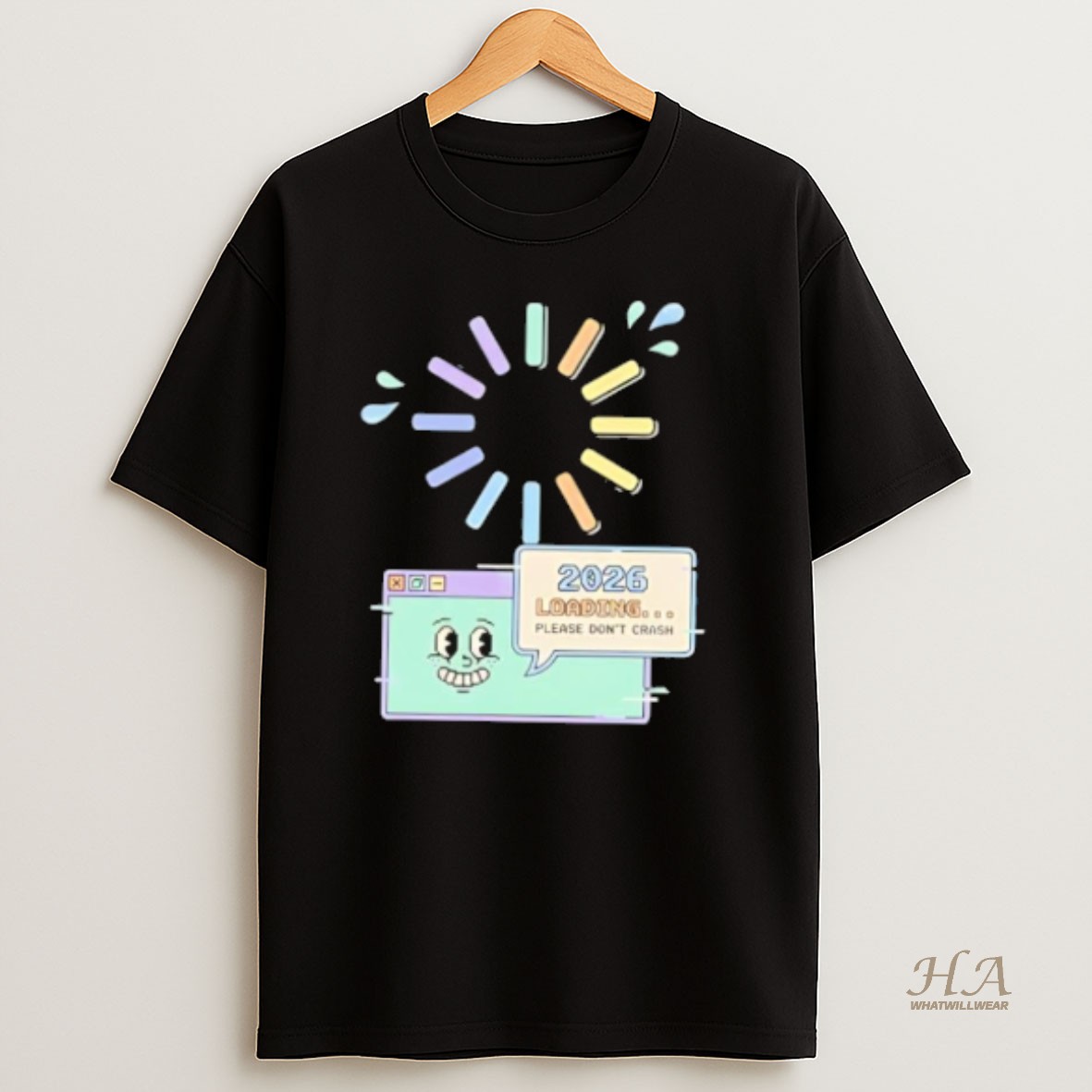 Official 2026 Loading Please Dont Crash T Shirt