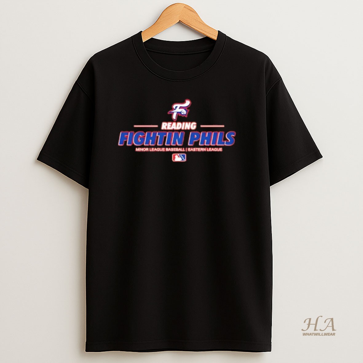 Official 2026 Reading Fightin Phils Easten League T Shirt