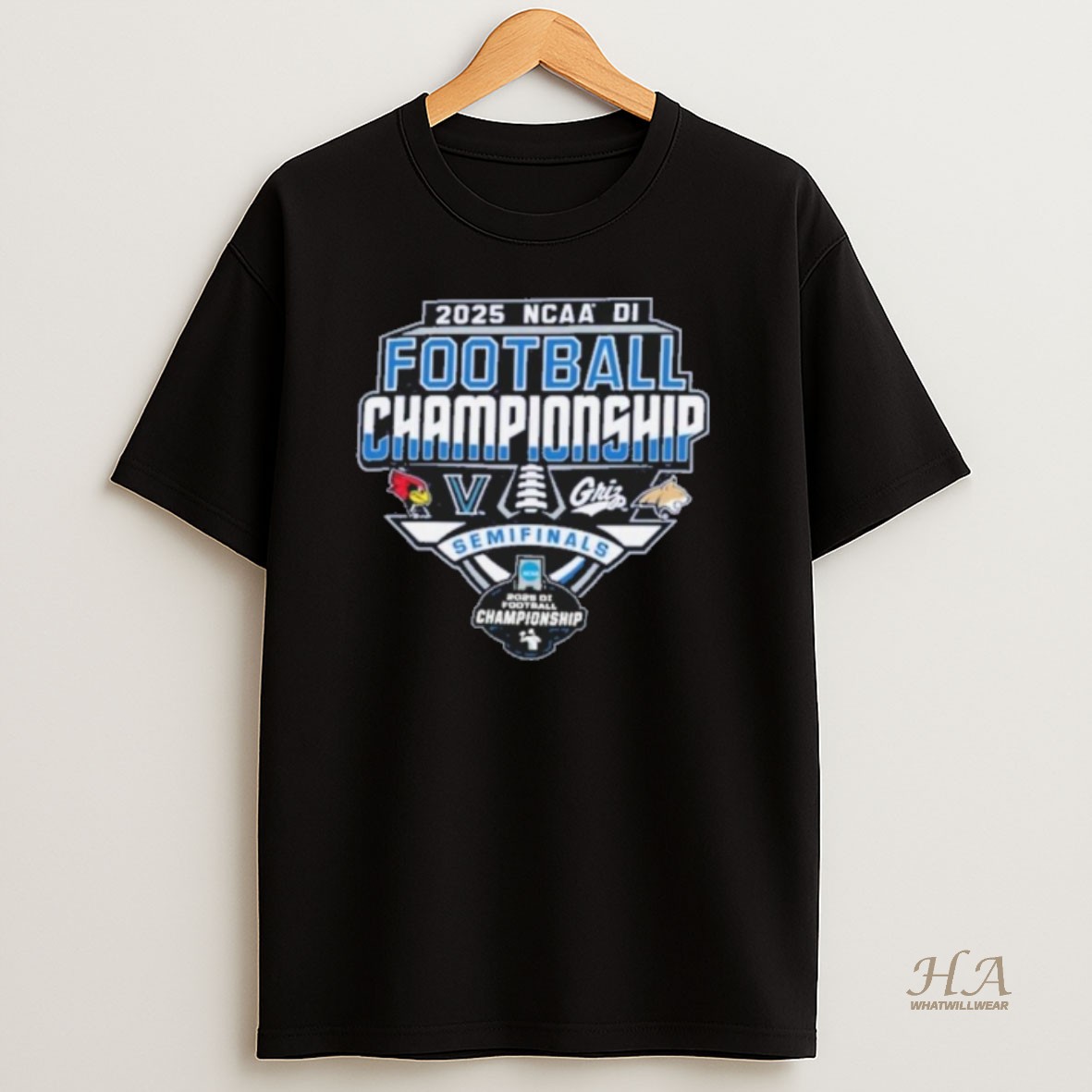 Official 4 Teams Semifinals 2025 Ncaa Di Football Championship T Shirt