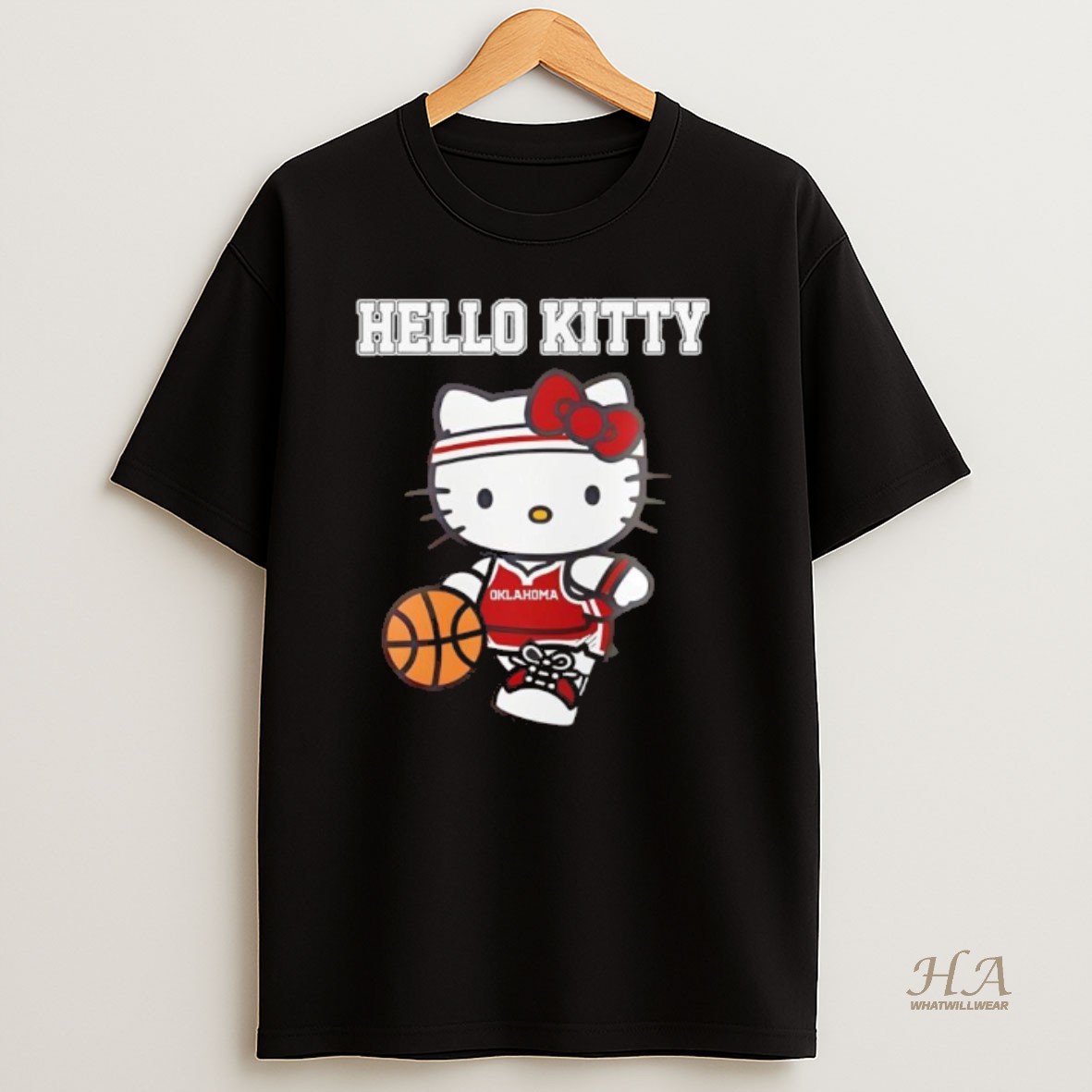 Official 6ijxfopv Oklahoma Sooners Basketball X Hello Kitty Night 2025 T Shirt