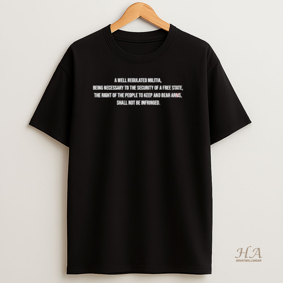 Official A Well Regulated Militia Being Necessary To The Security Of A Free State T Shirt
