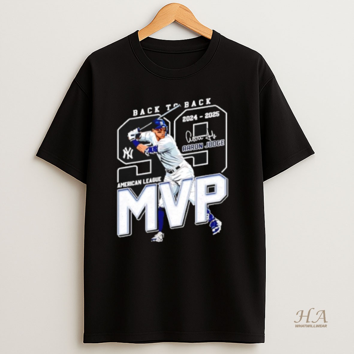 Official Aaron Judge Back To Back 2024 25 American League Mvp Shirt
