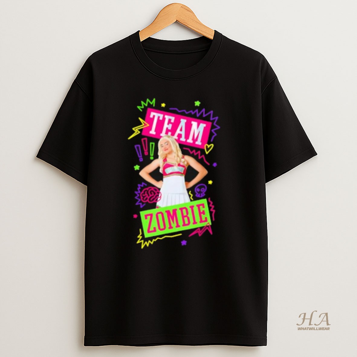 Official Addison Team Zombies T Shirt