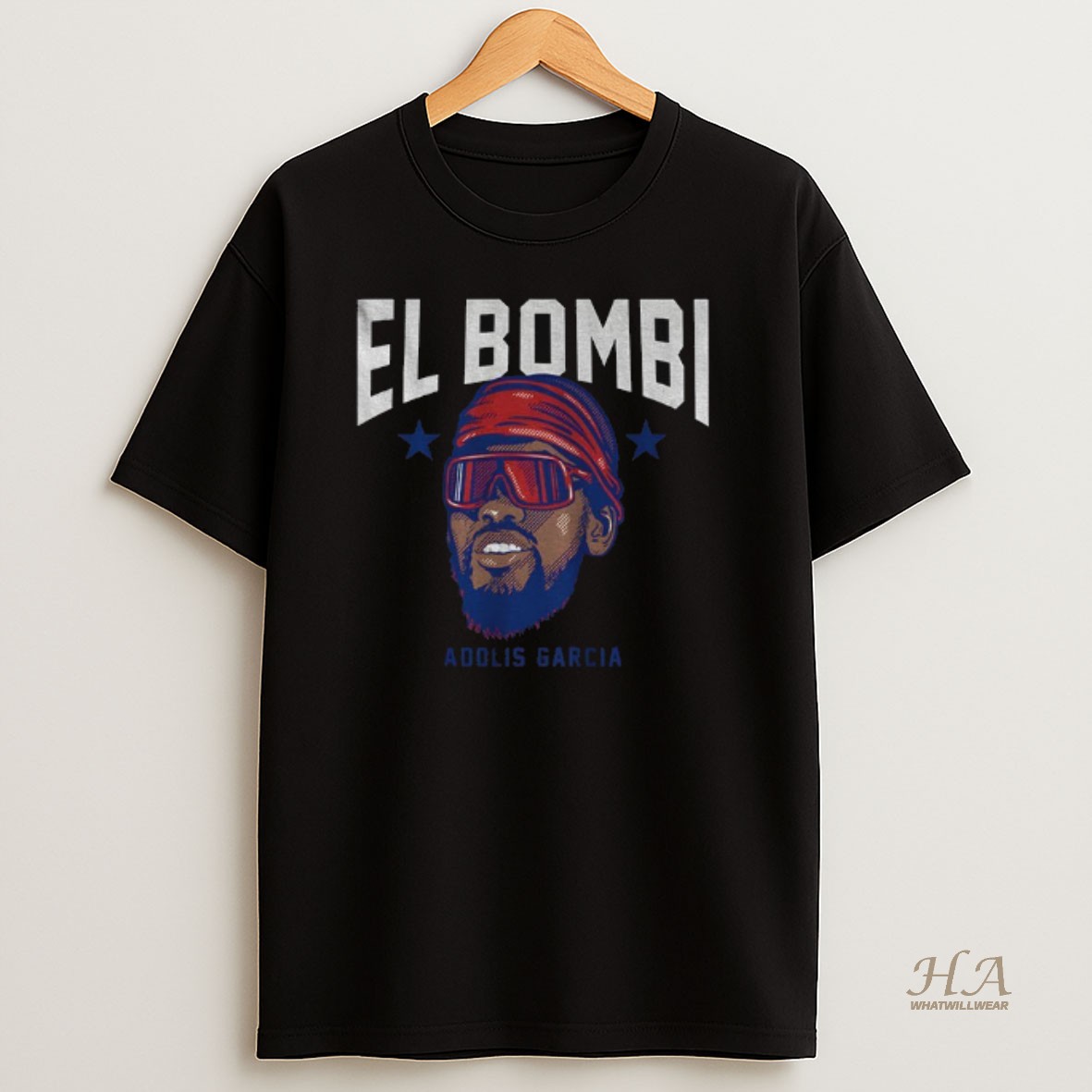 Official Adolis Garcia El Bombi Philadelphia Phillies Baseball Mlb Swag Head T Shirt