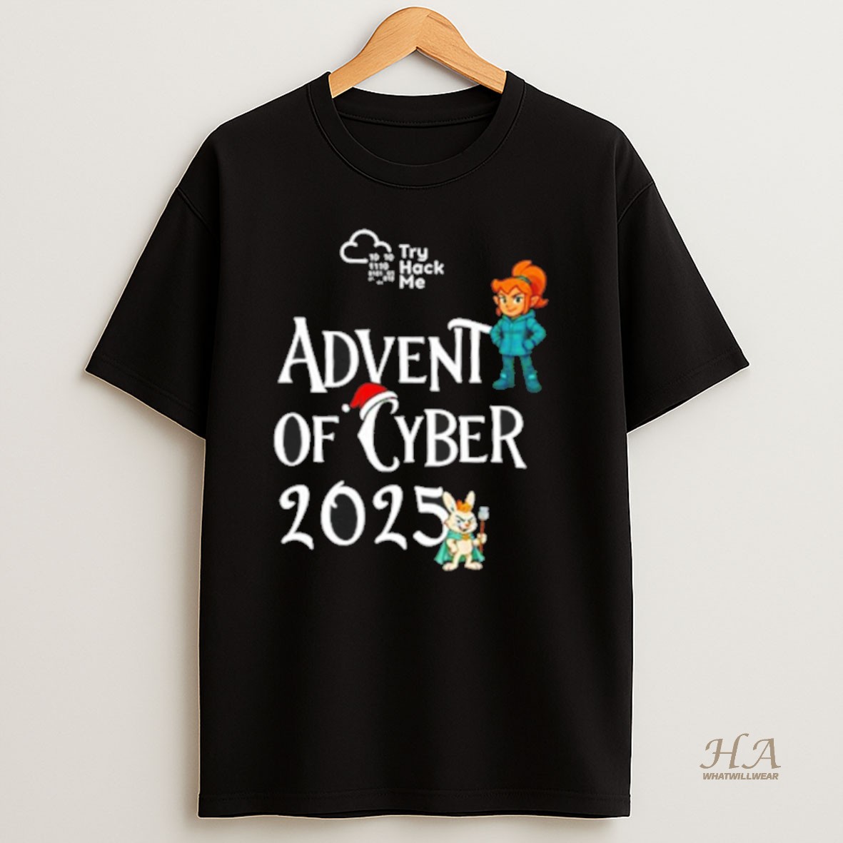 Official Advent Of Cyber Christmas 2025 Shirt