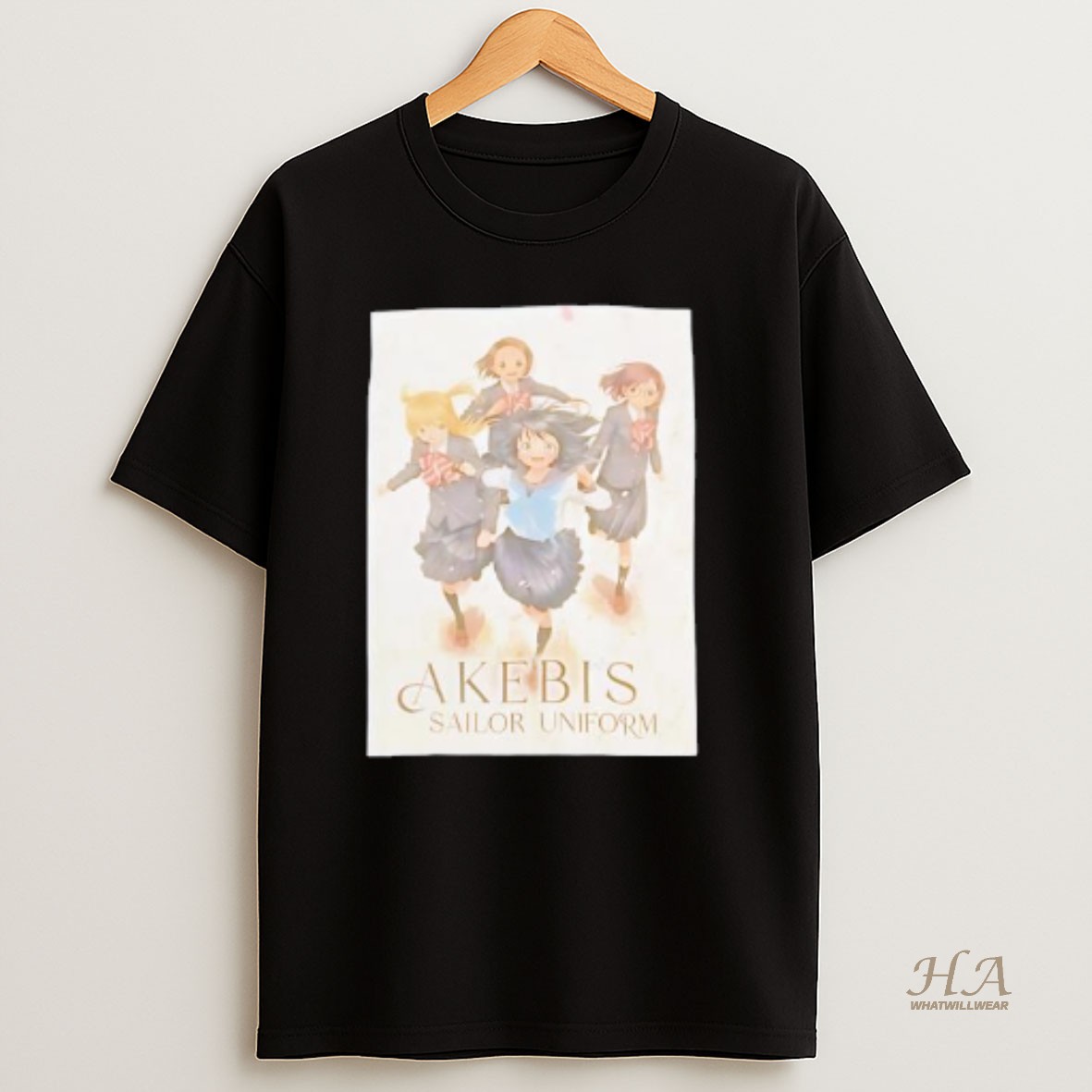 Official Akebis Sailor Uniform Characters T Shirt