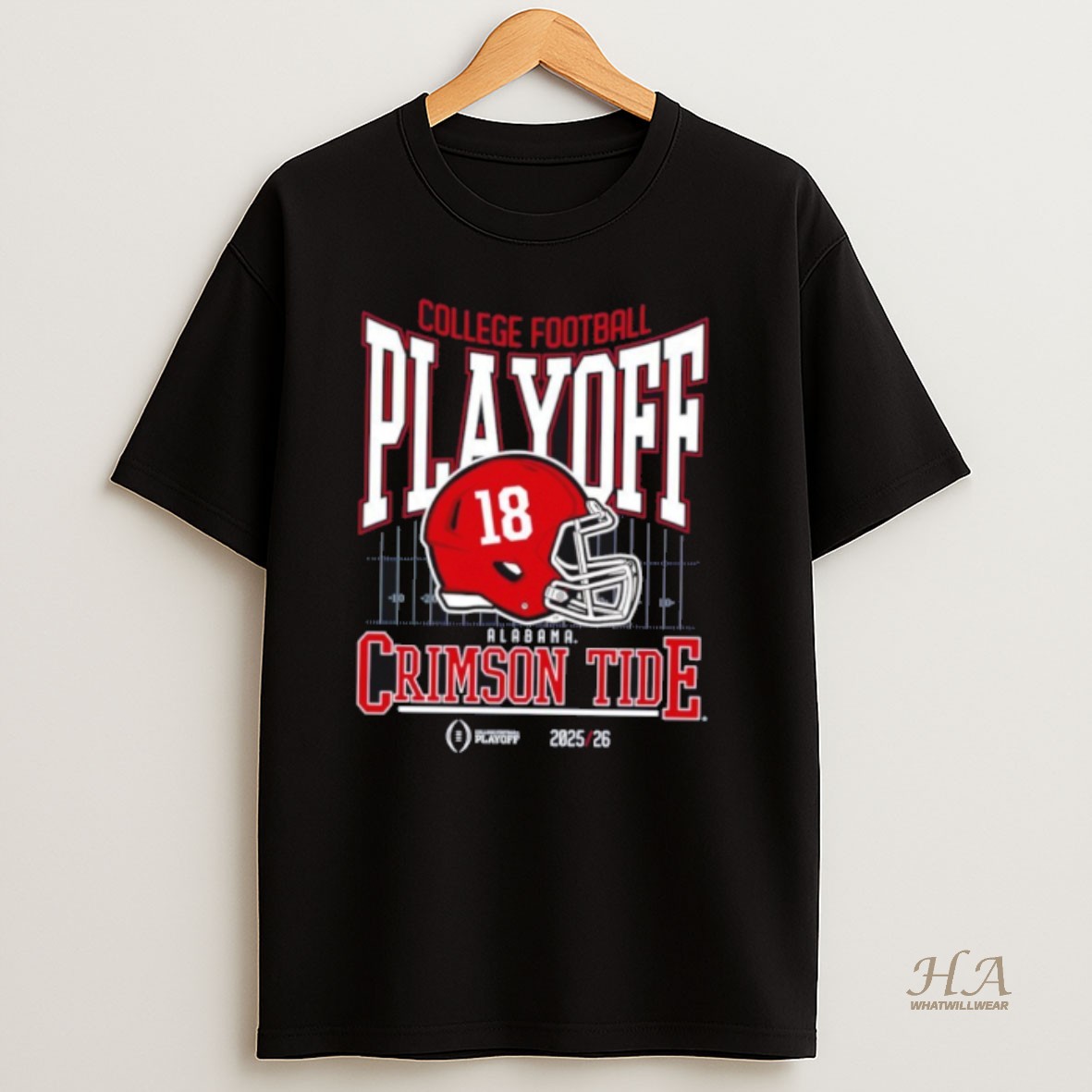 Official Alabama Crimson Tide College Football Playoff 2025 26 Playoff Bound T Shirt