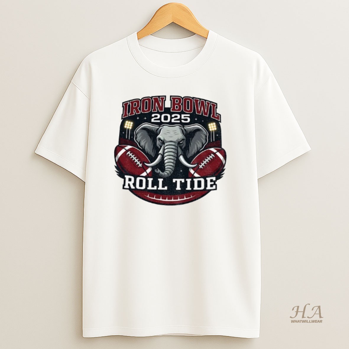 Official Alabama Crimson Tide Iron Bowl 2025 Sec Champions Roll Tide T Shirt