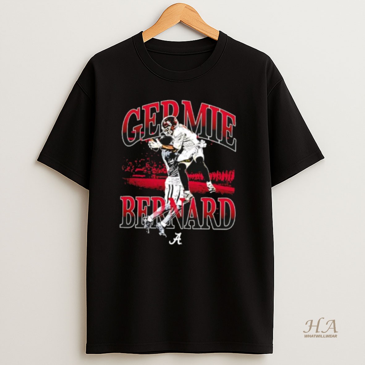 Official Alabama Crimson Tide Football Germie Bernard Catchaaaaa T Shirt