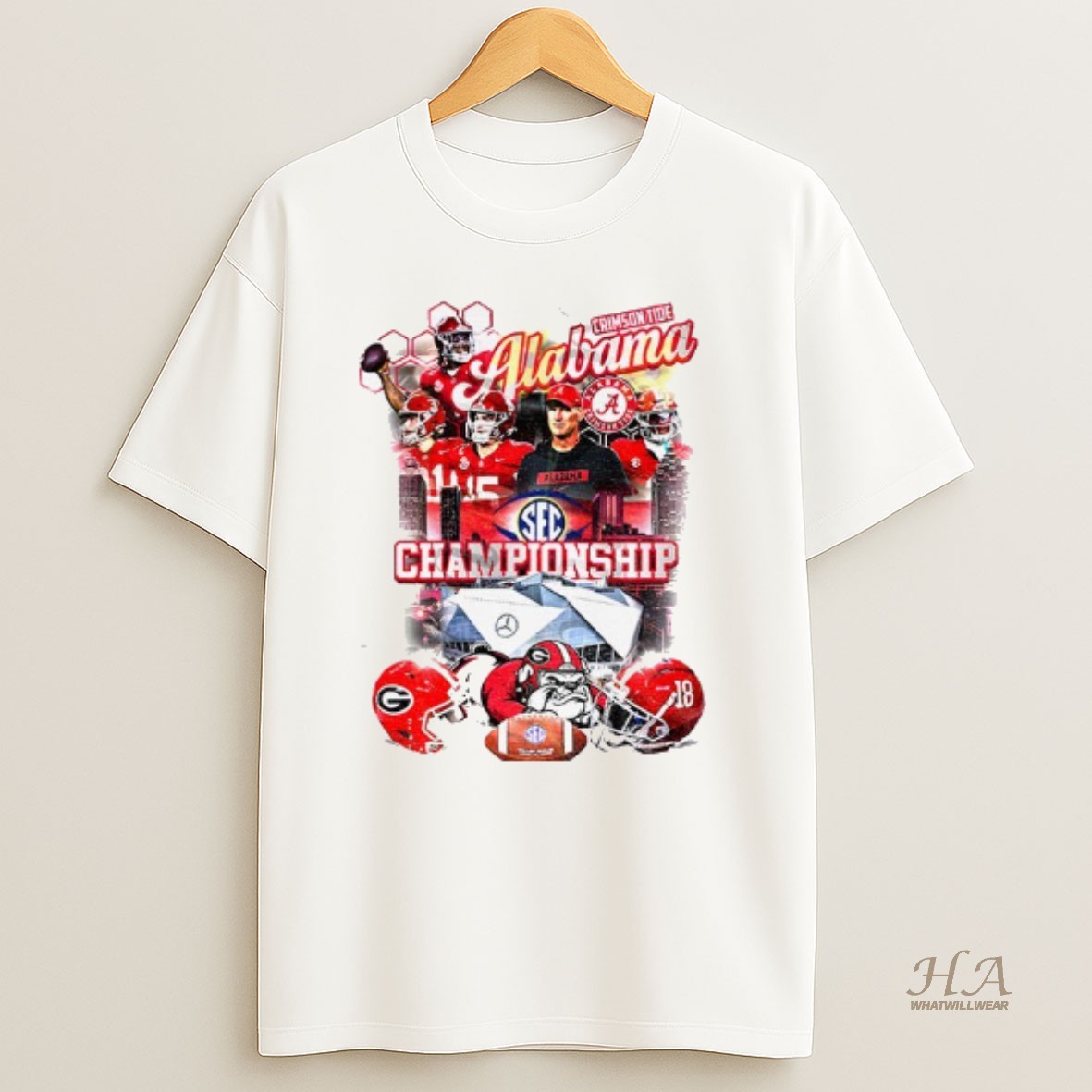 Official Alabama Crimson Tide Vs Georgia Bulldogs Football Iron Bowl 2025 Sec Championship Copy T Shirt