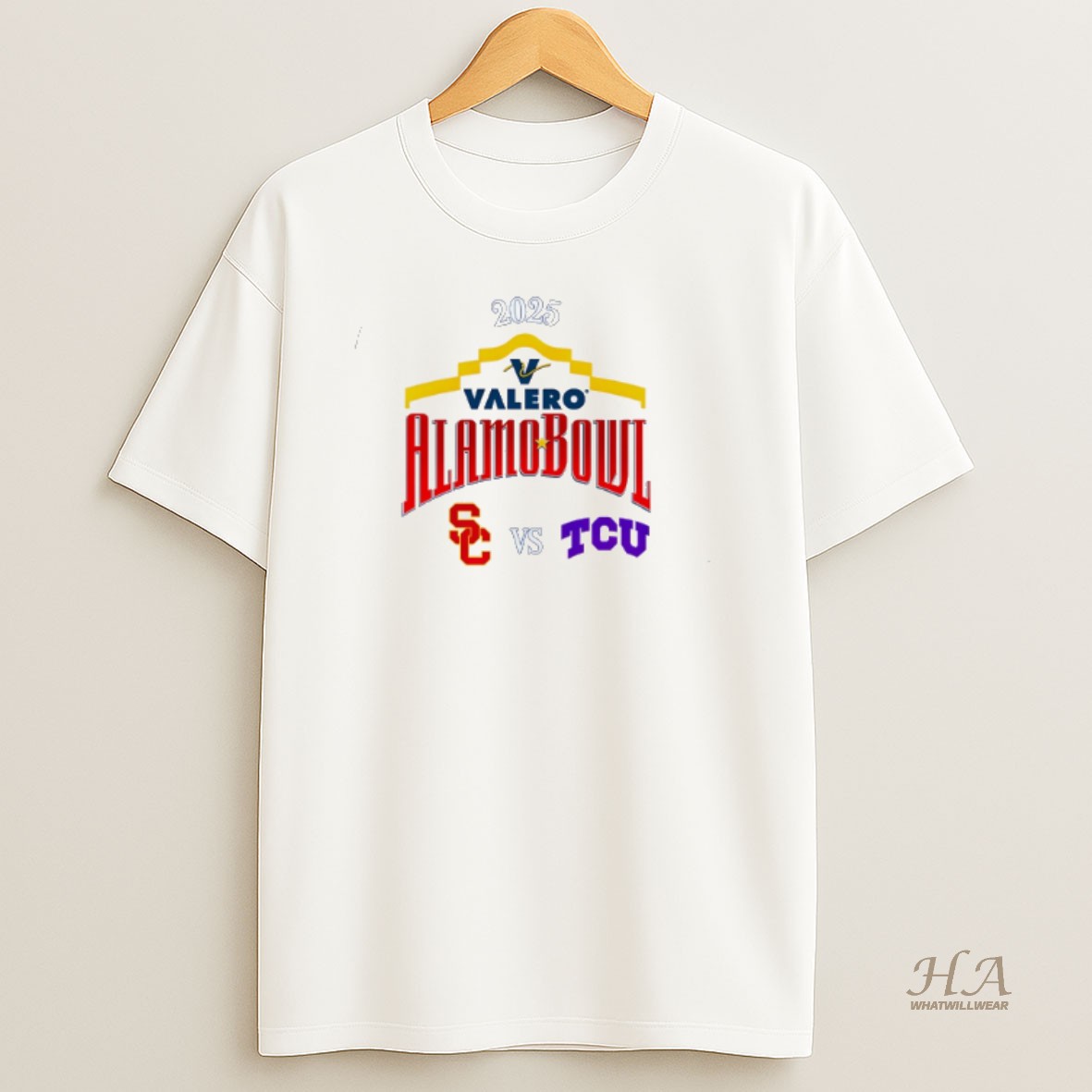 Official Alamo Bowl 2025 Usc Vs Tcu Shirt