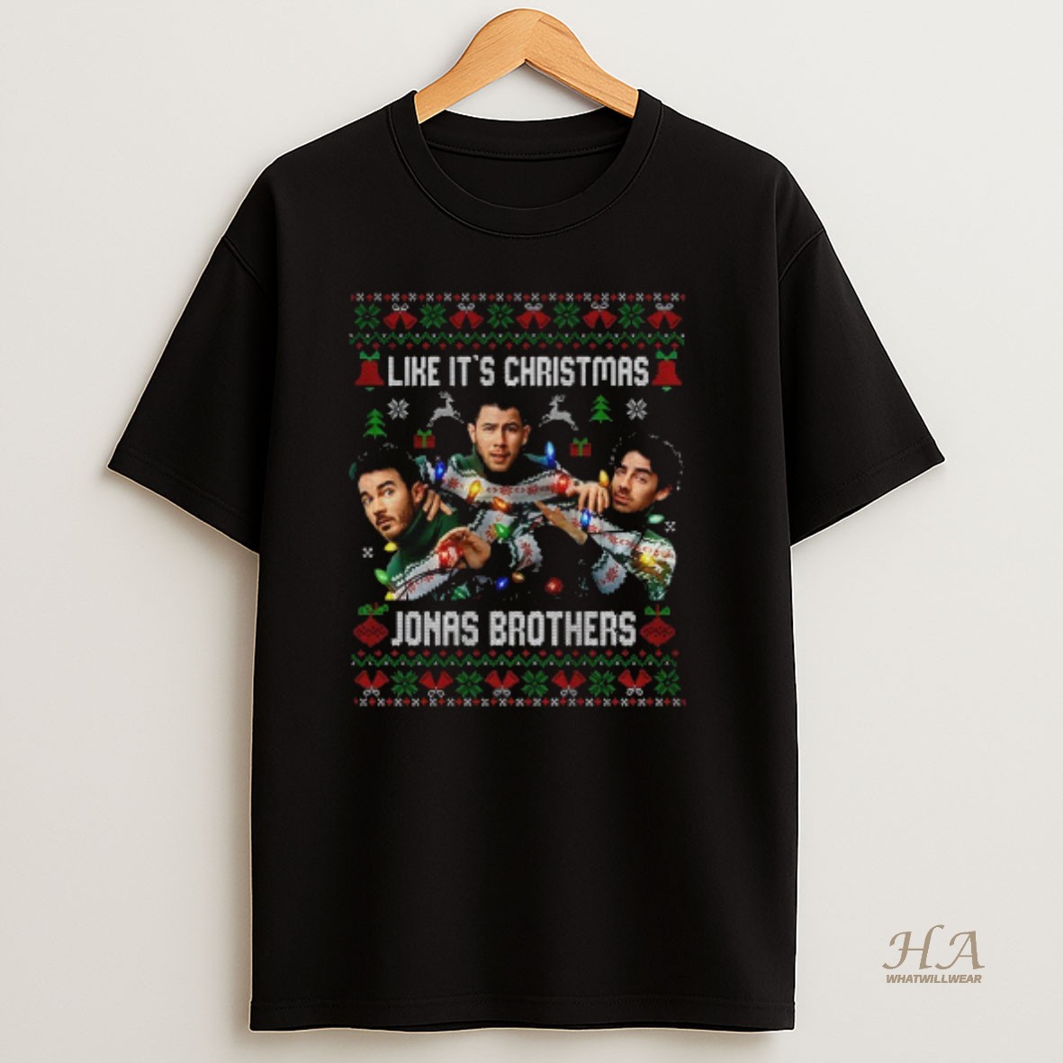 Official All I Want For Christmas Is Joe Jonas 2025 Xmas T Shirt