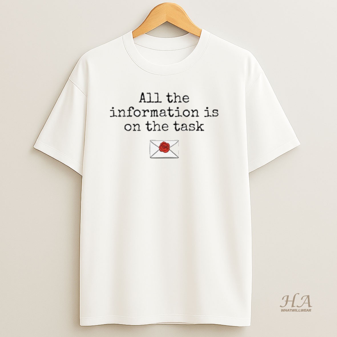 Official All The Information Is On The Task Taskmaster Shirt