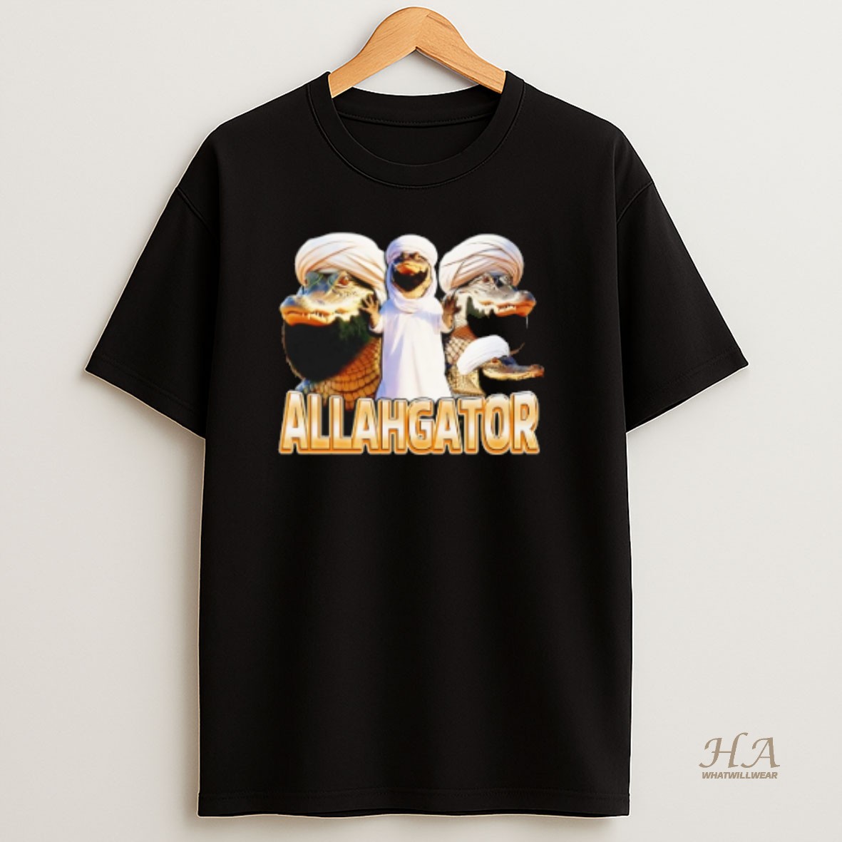 Official Allahgator Alligator Graphic Shirt