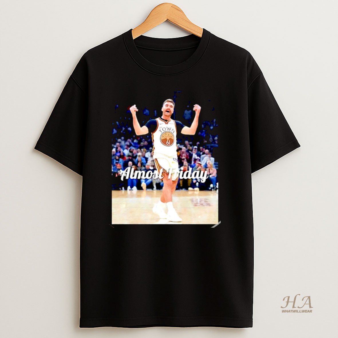 Official Almost Friday Pat Spencer Golden State Warriors Christmas Shirt
