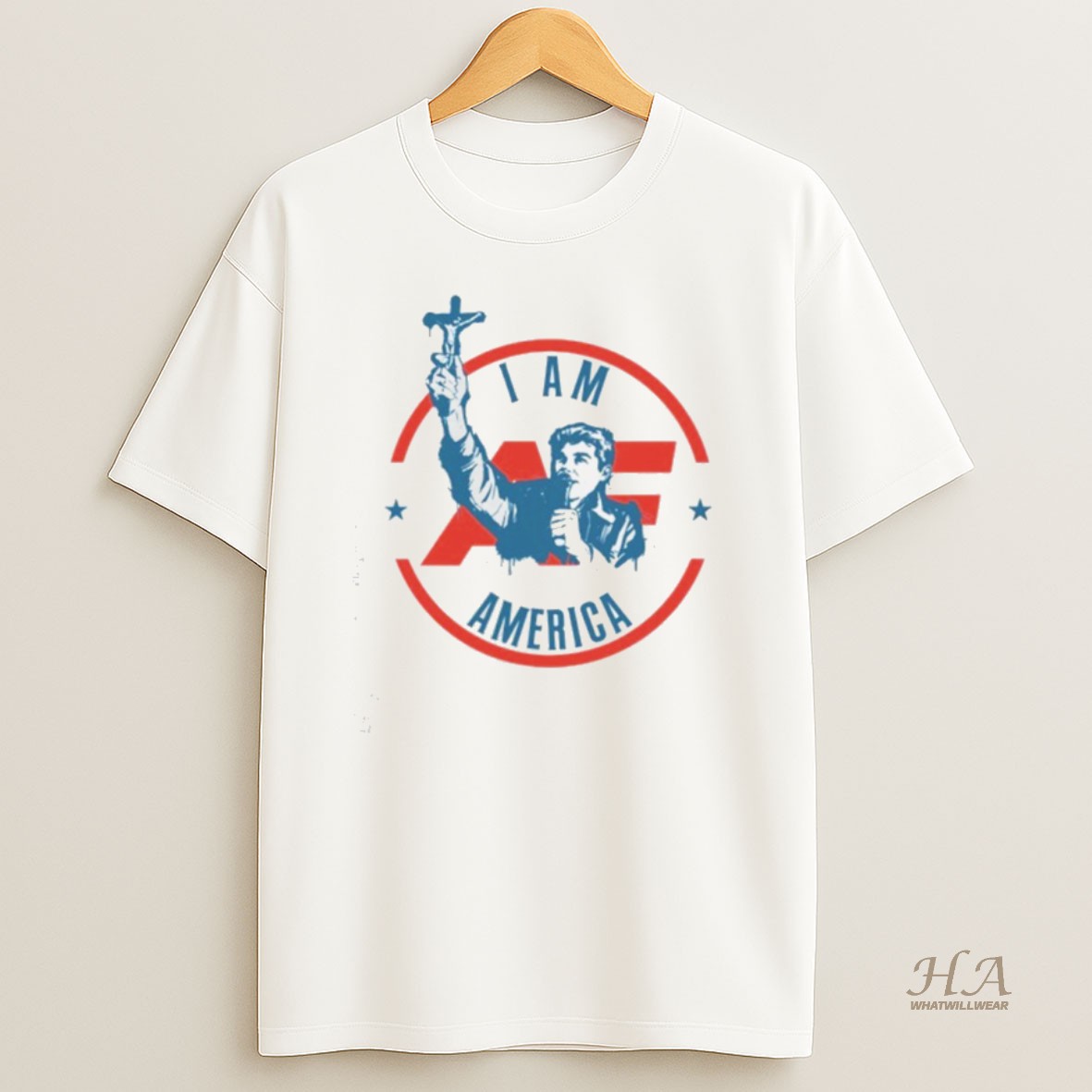 Official America First Crucifix Shirt