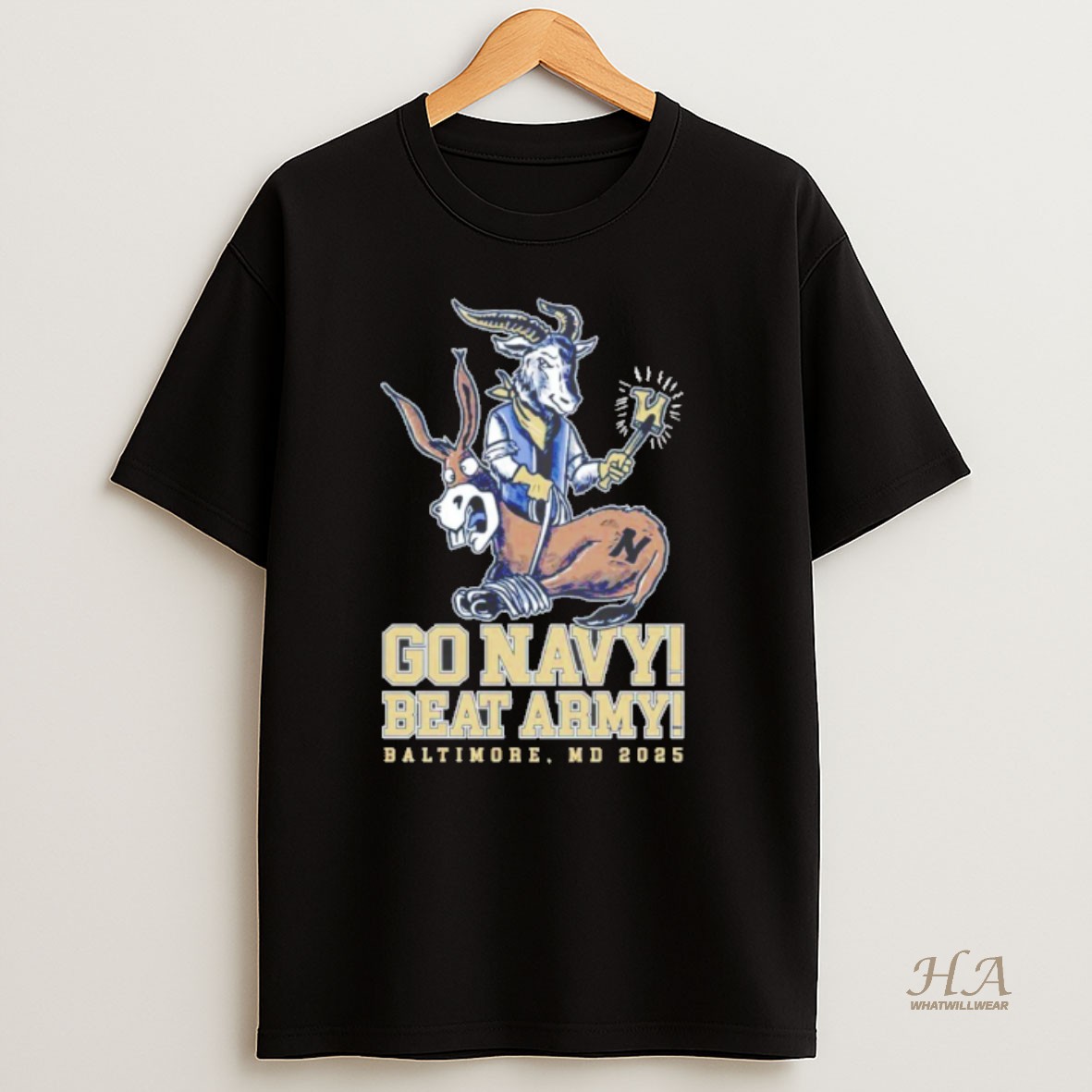 Official Americas Game An Go Navy Beat Army T Shirt