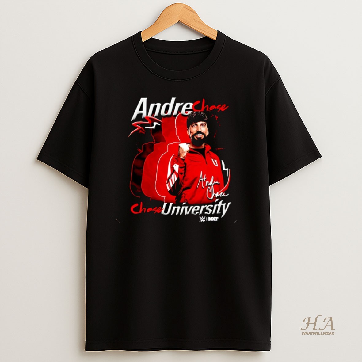 Official Andre Chase Grunge Chase University Graphic Christmas T Shirt