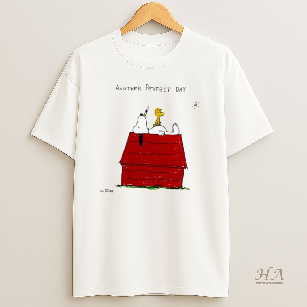 Official Another Perfect Day With Snoopy And Woodstock T Shirt