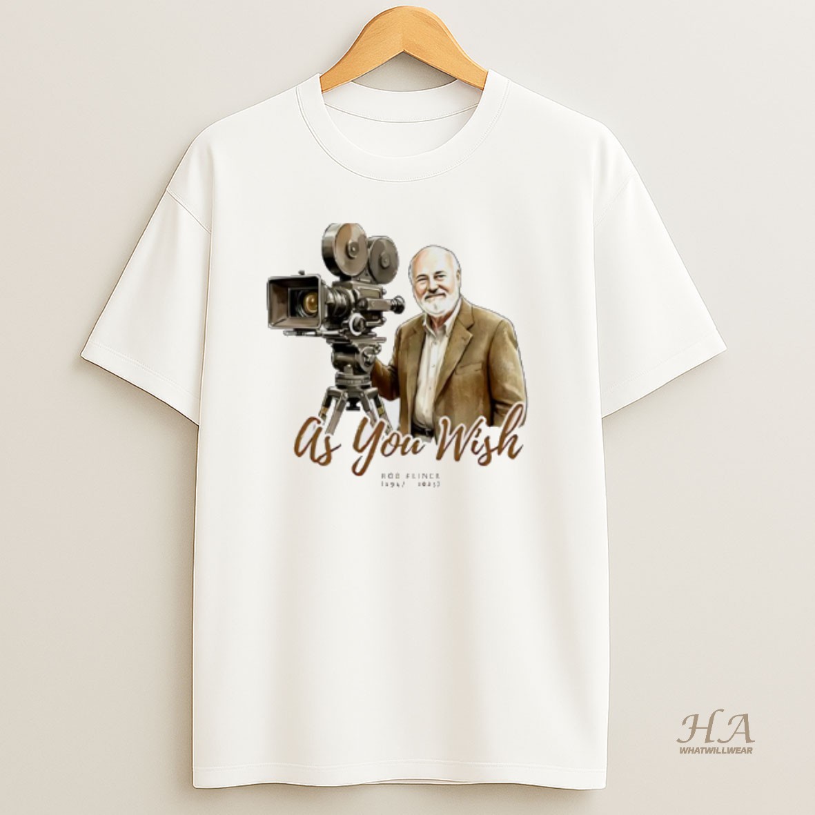 Official As You Wish Rob Reiner Memorial T Shirt