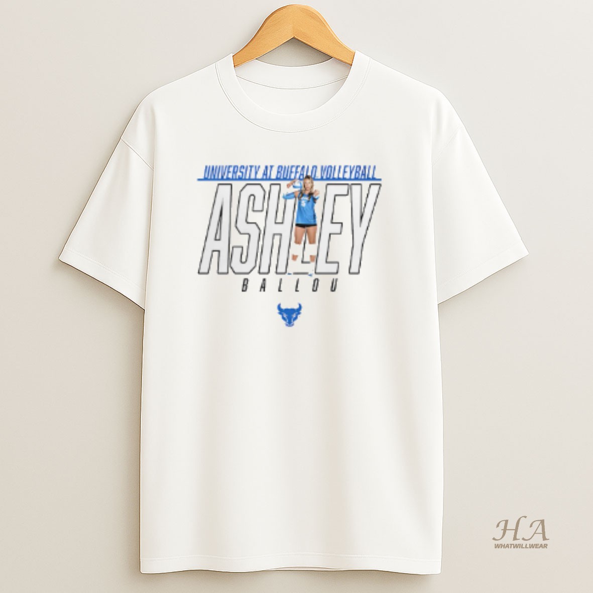 Official Ashley Ballou Buffalo Bulls Illustrated T Shirt