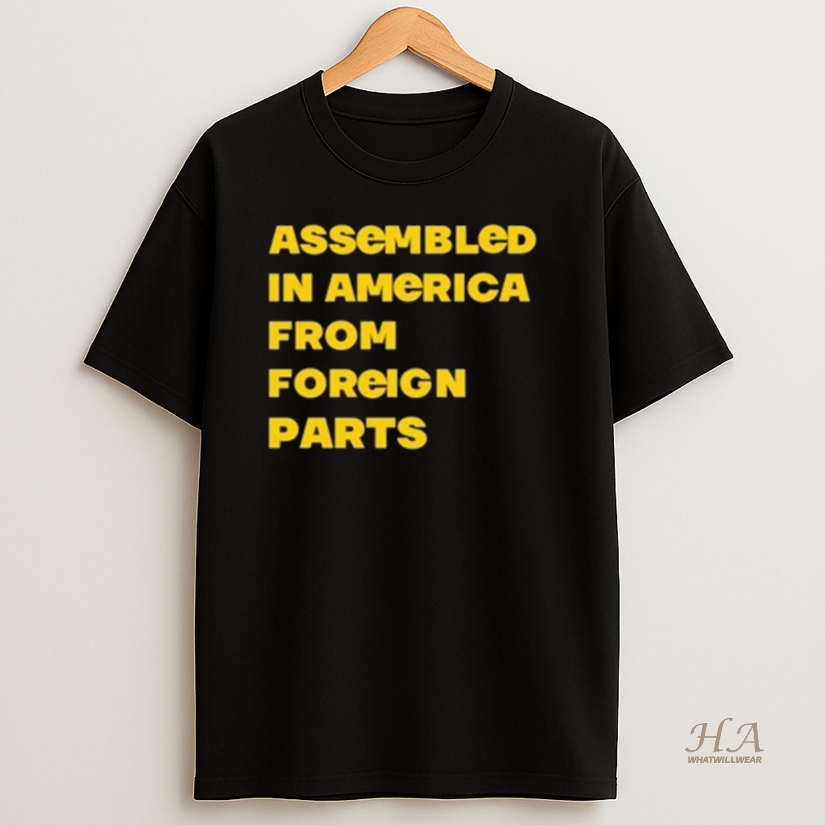 Official Assembled In America From Foreign Parts Long Sleve Shirt