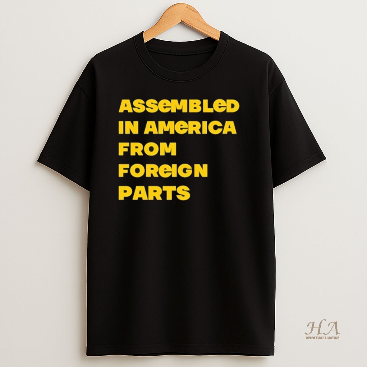 Official Assembled In America From Foreign Parts Shirt
