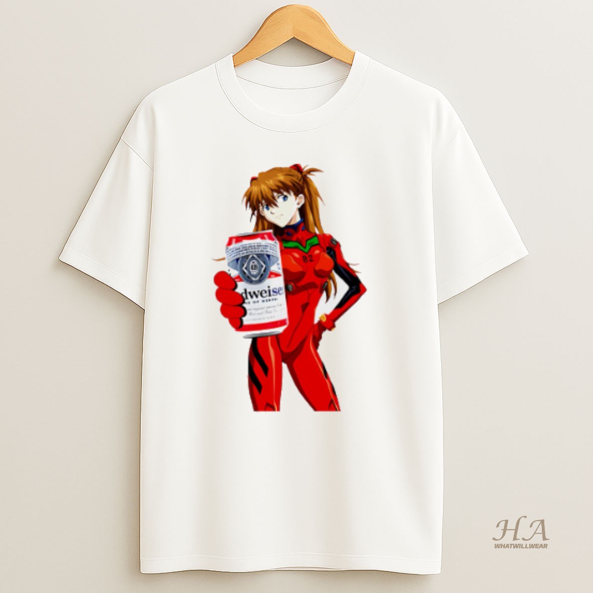 Official Asuka Bud Anime Cartoon Shirt