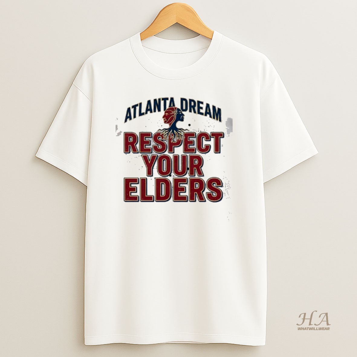 Official Atlanta Dream Respect Your Elders T Shirt