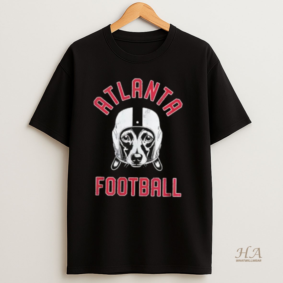Official Atlanta Falcons Football Dachshund T Shirt