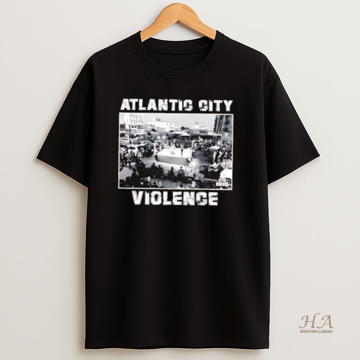Official Atlantic City Violence Vintage T Shirt