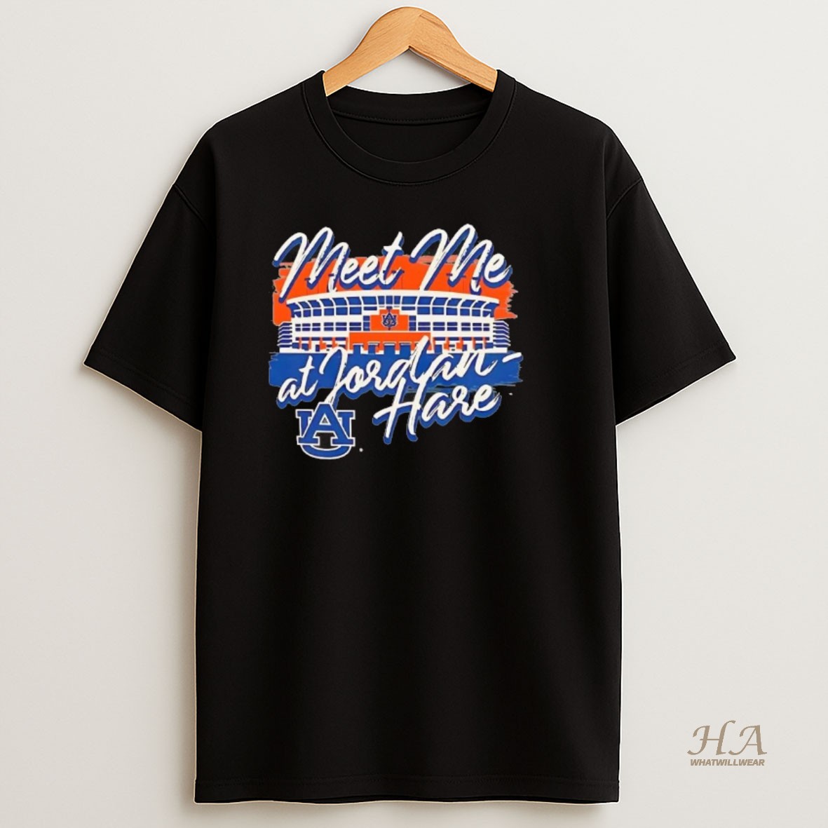 Official Auburn Tigers Meet Me At Jordan Hare Stadium T Shirt