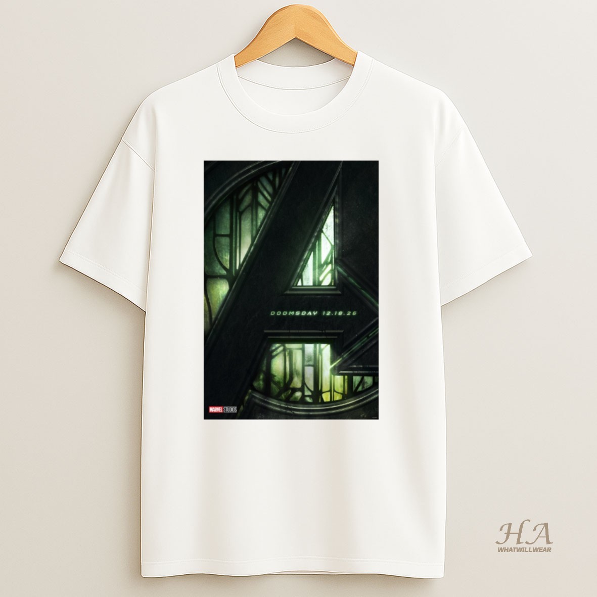 Official Avengers Doomsday December 18 2026 Marvel Studios Film T Shirt