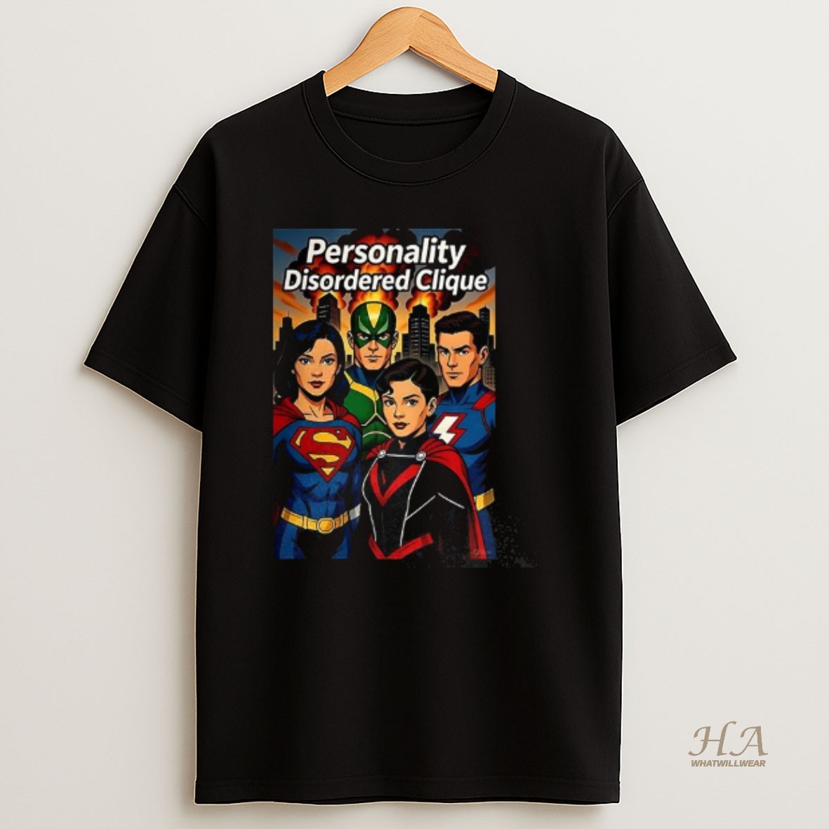 Official Avengers Personality Disordered Clique T Shirt