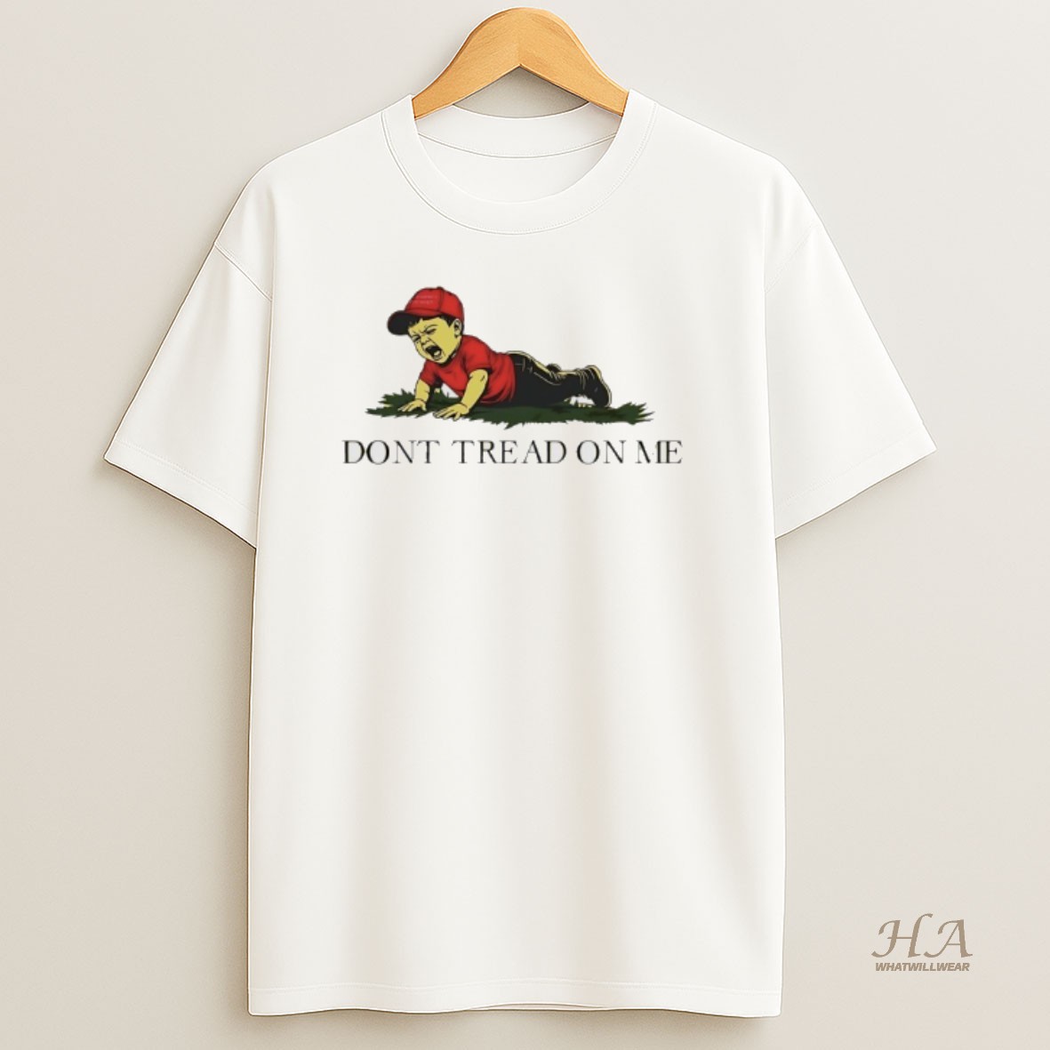 Official Baby Boy Cry Dont Tread On Me Shirt