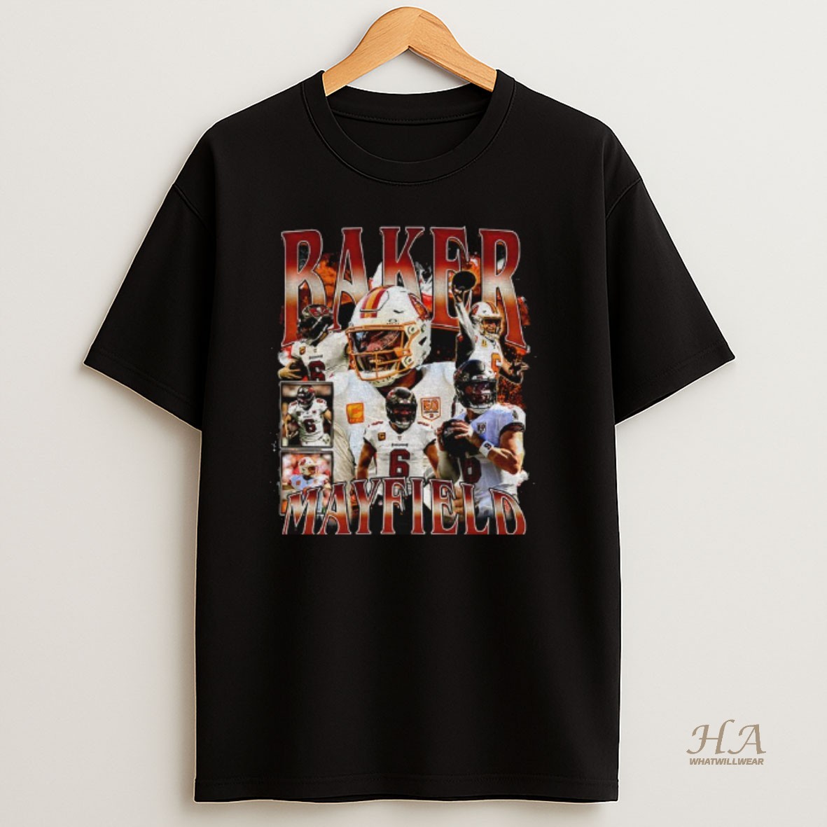 Official Baker Mayfield Tampa Bay Buccaneers Football Nfl Graphic T Shirt